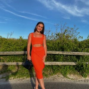 RDI Rib Cut-Out Dress